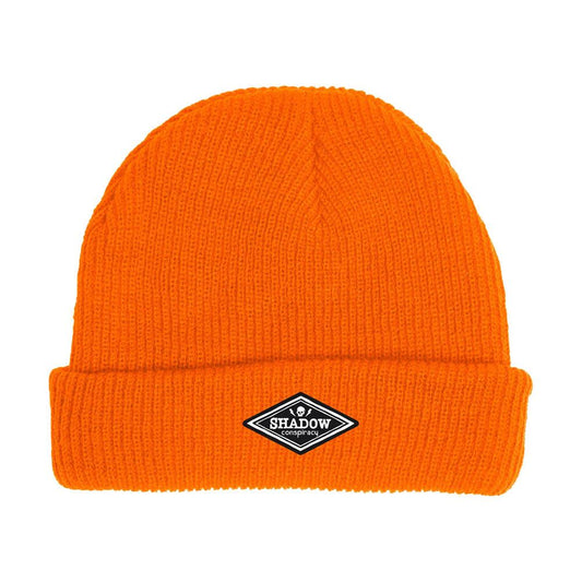 Shadow Diamond Beanie - Orange