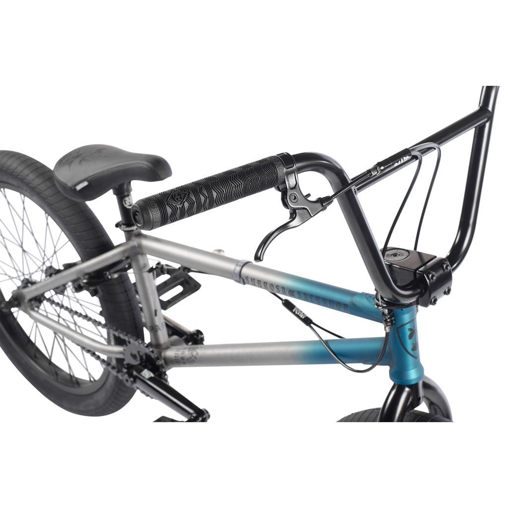 Subrosa Salvador Park Complete BMX Bike (Raw w/ Trans Teal Fade)